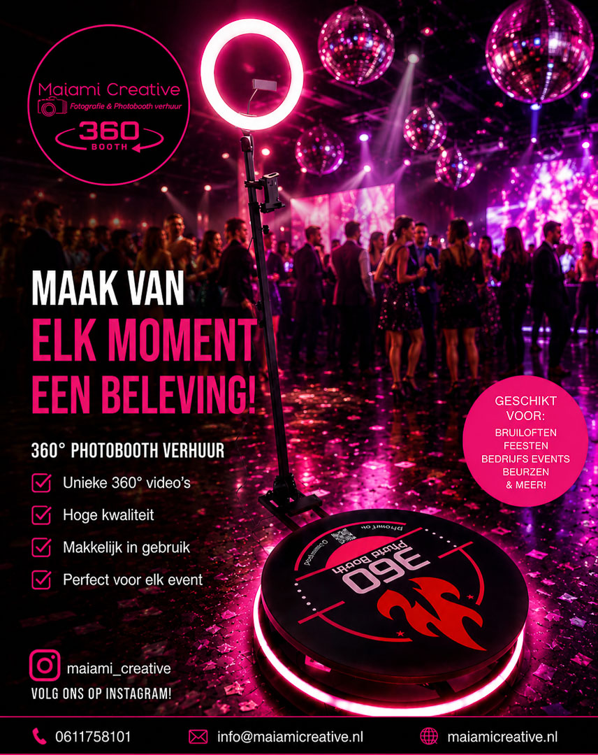 360 booth te huur eindhoven